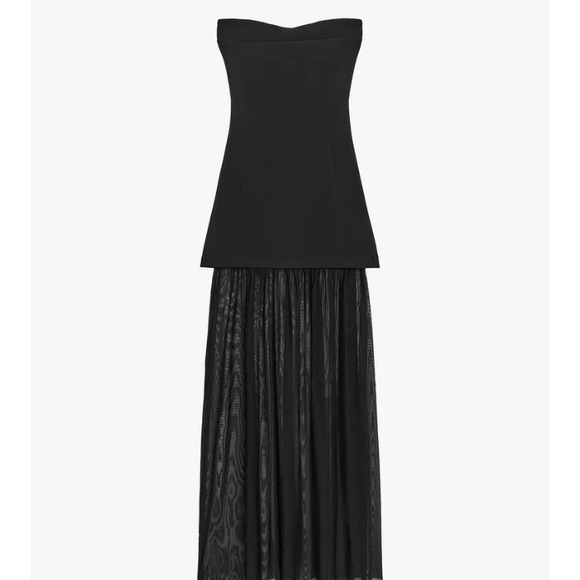 Zara Black Strapless Dress - Picture 4 of 4